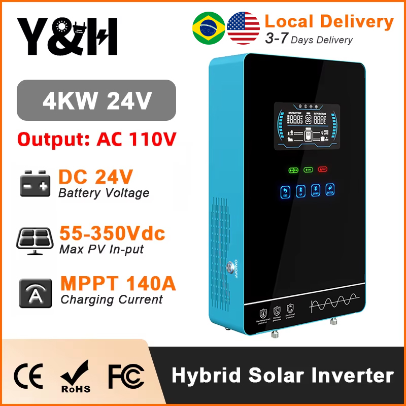 Y&H 4KW Hybrid Solar Inverter  - огляд і ціна Drone Solar Charger